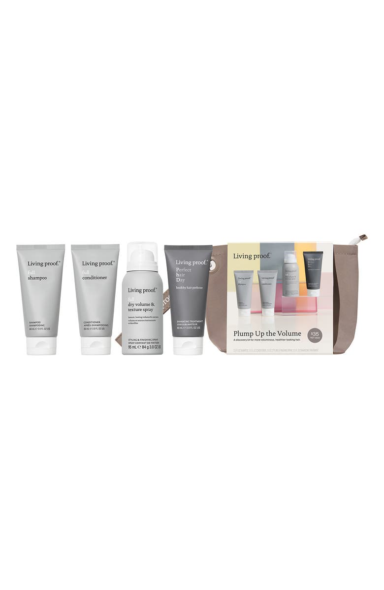 Living proof<sup>®</sup> Plump Up the Volume Discovery Kit $68 Value, Main, color, 