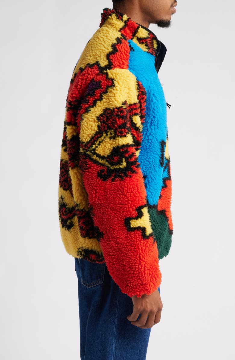 Moroccan Rug Fleece Jacket