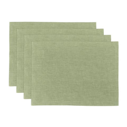 Linen Placemats - Athena, 14" x 19" Inch