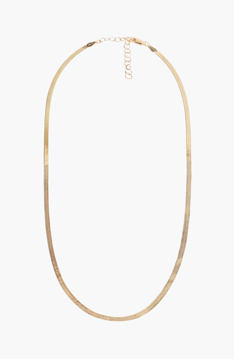 Carter Herringbone Chain Necklace