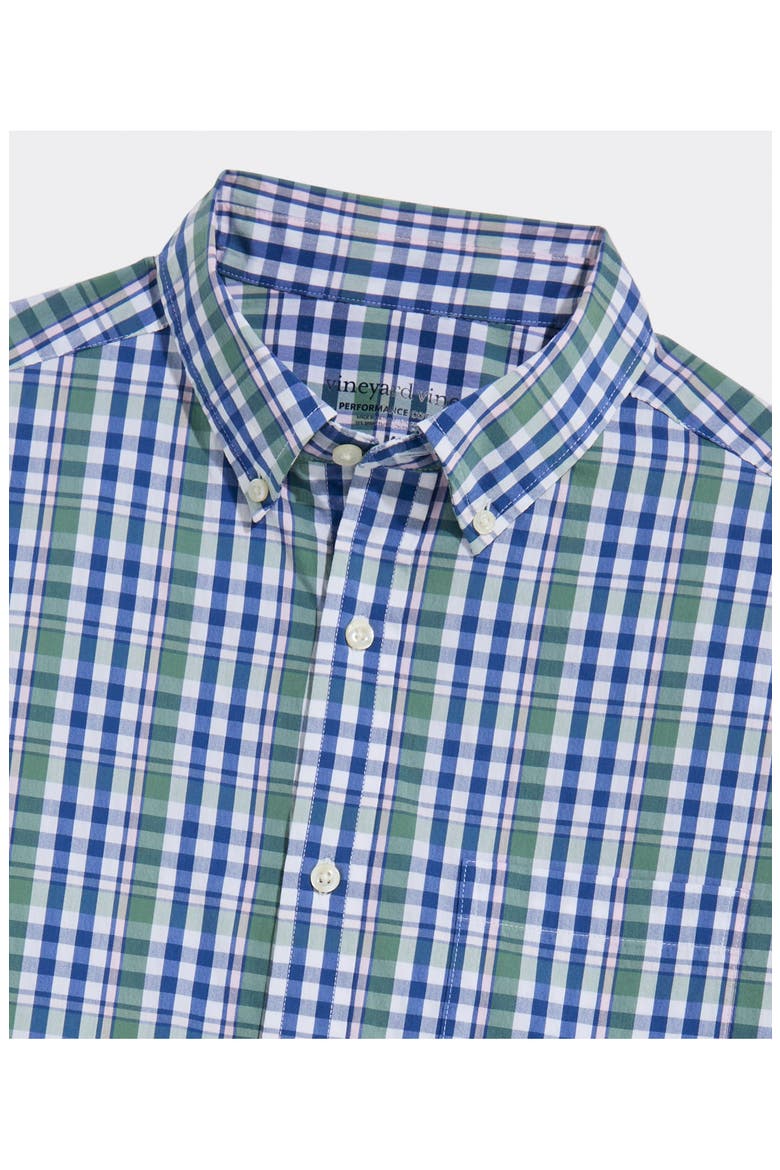 Audubon Performance Button-Up Shirt, Alternate, color, OLIVE DUSK