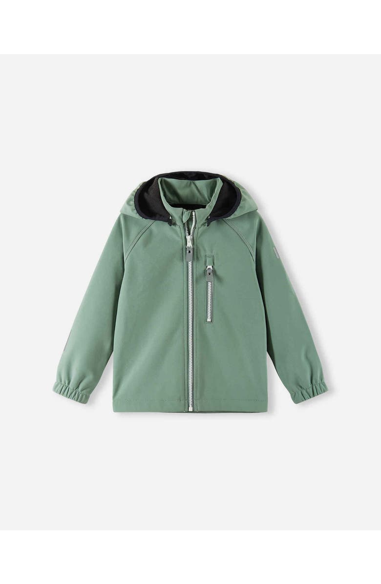Reima Vantti Softshell jacket, Main, color, Stone Green