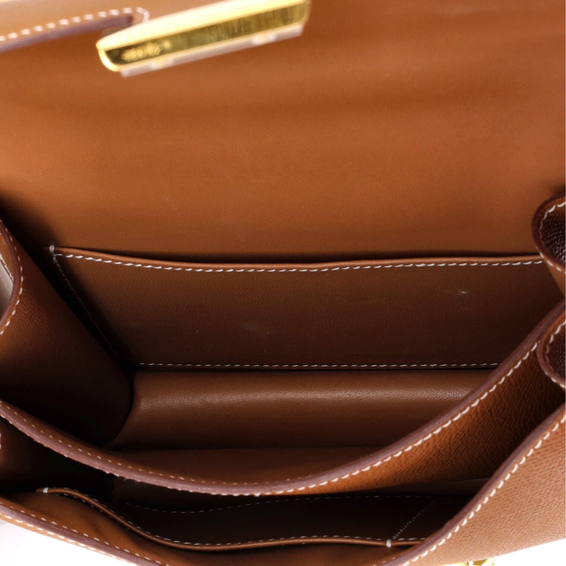 Pre-Owned Hermes Constance NM Bag Epsom 18, Alternate, color, Gold