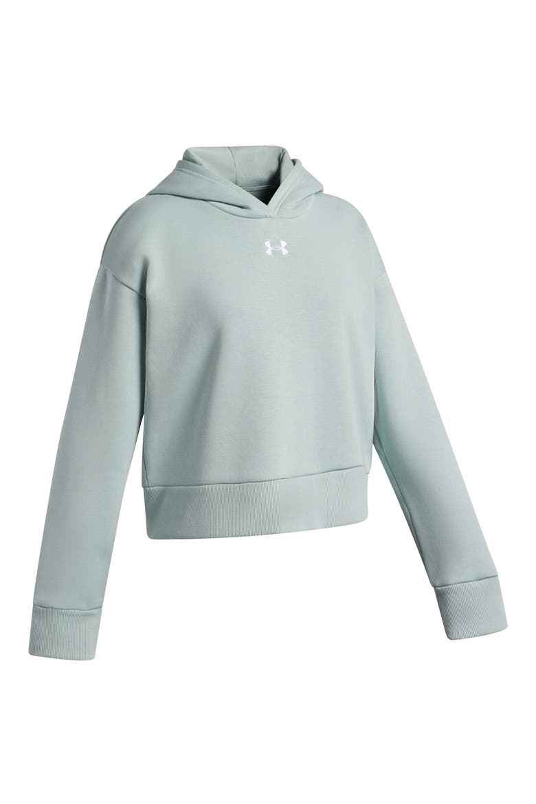 Kids' Rival Fleece Hoodie, Alternate, color, ENAMEL BLUE