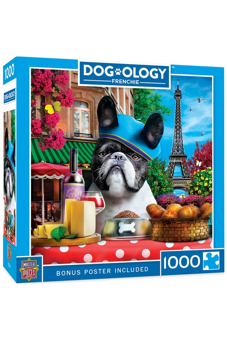 Dogology Frenchie 1000 Piece Puzzle, Main, color, Multicolor