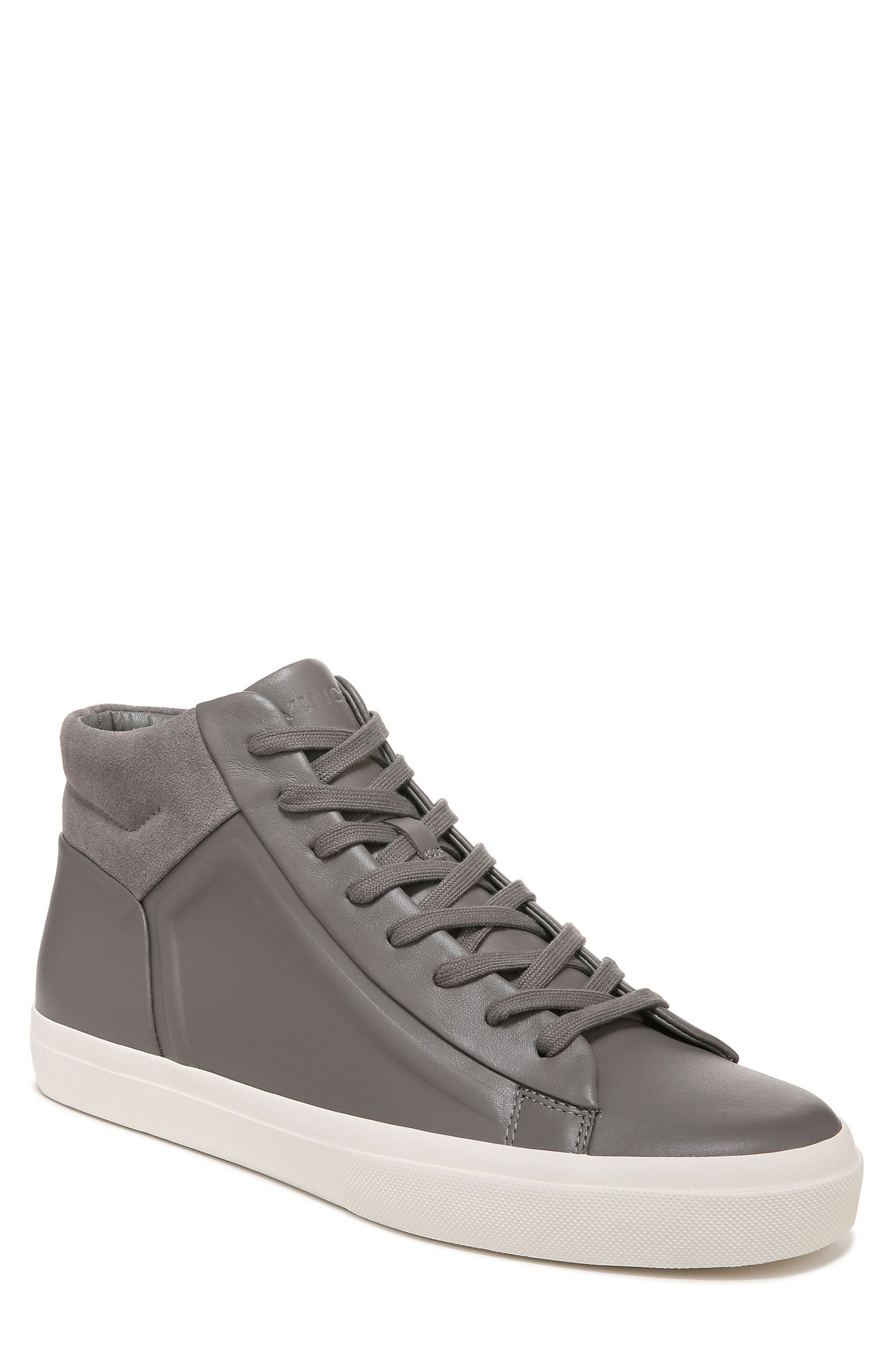 Fynn High Top Sneaker, Main, color, SMOKE GREY