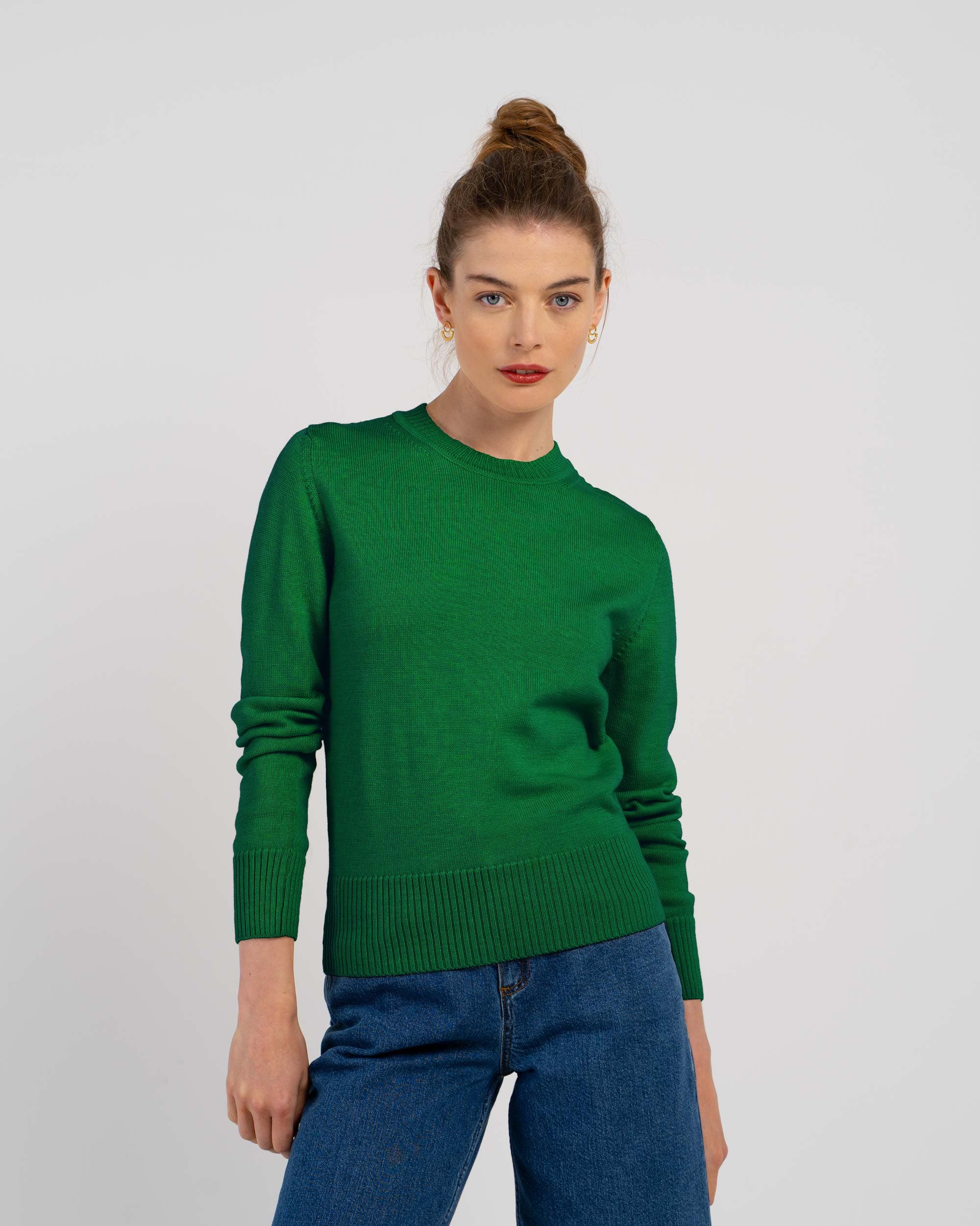 Minna Long Sleeve Crew Neck Sweater - image 5