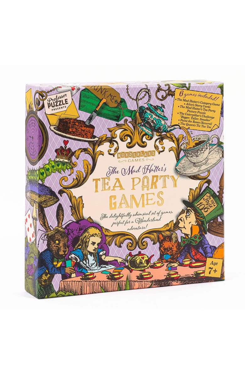 Professor Puzzle Mad Hatter'S Tea Party Games, Main, color, Multicolored