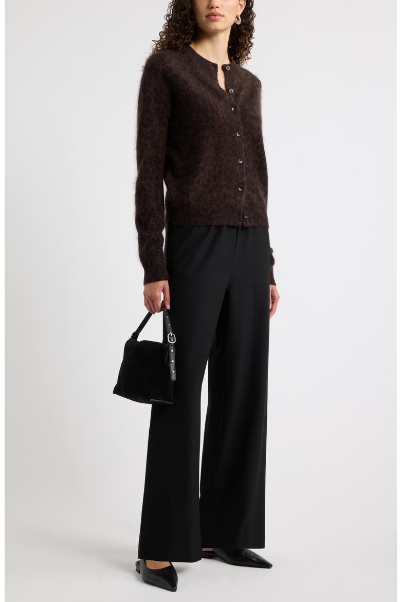 Brushed Leopard Print Cashmere Cardigan, Alternate, color, BLACK- BROWN M LEONE LEOPARD