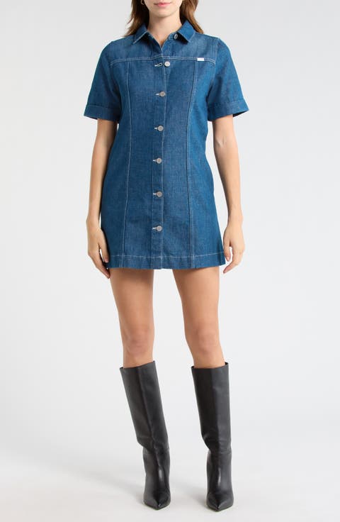 Glenn Denim Shirtdress