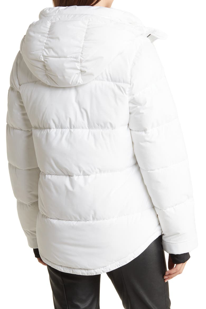 Short Puffer Jacket, Alternate, color, SNOWBALL