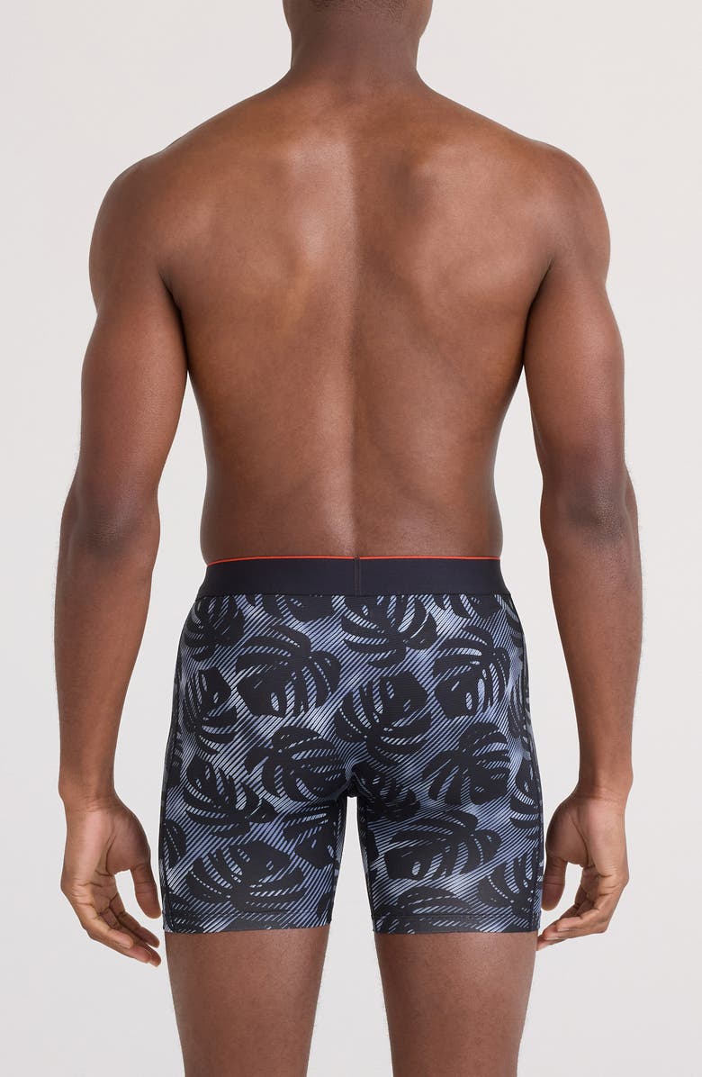 SAXX Multisport Mesh Boxer Briefs, Alternate, color, Rem Tropic-Black