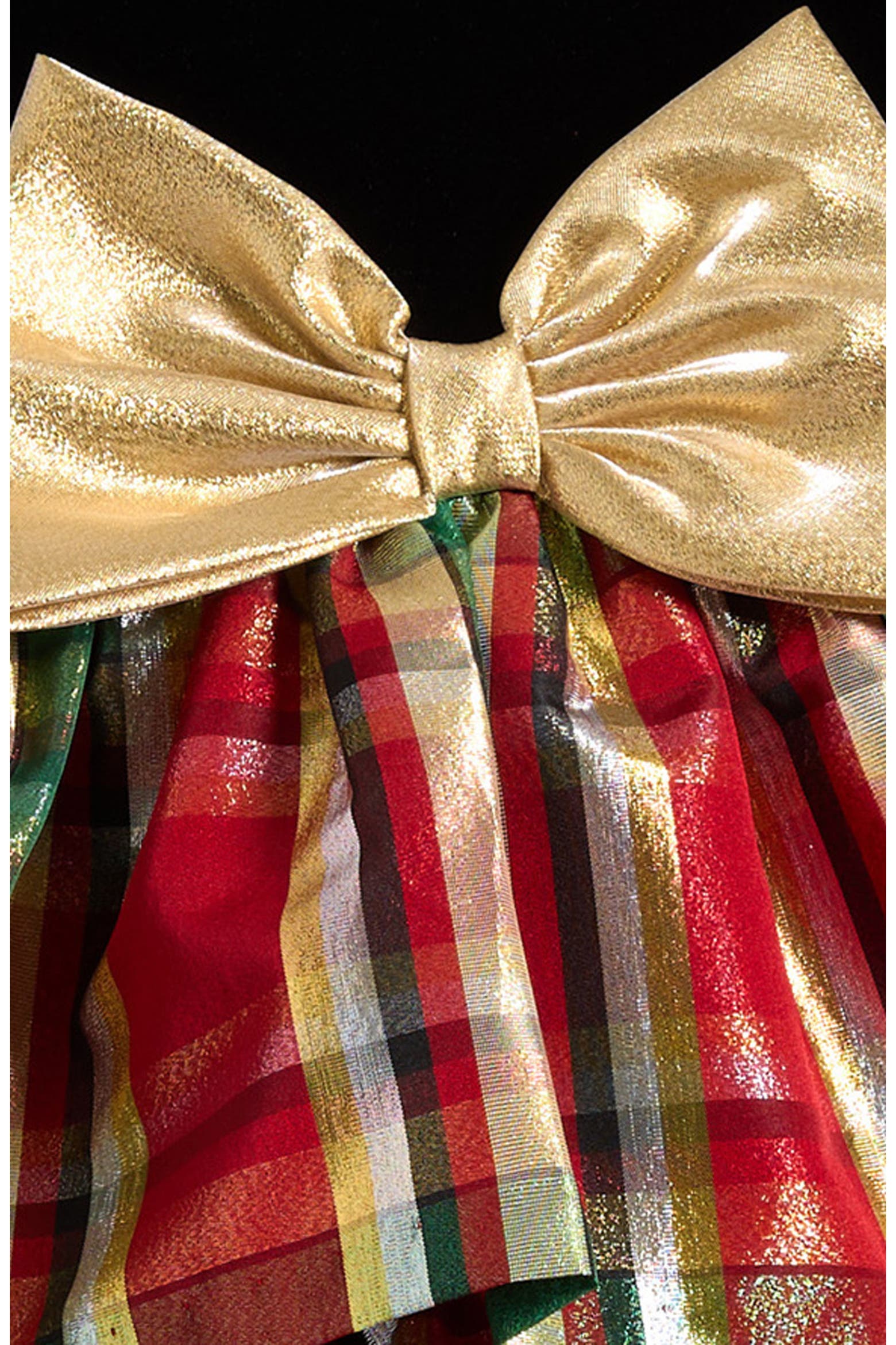 Dress Rassh Bonnie Jean Velvet Holiday Plaid Dress & Bloomers (Women) | Nordstromrack