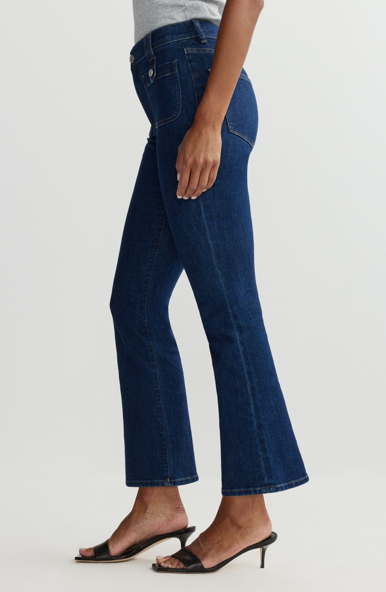 DL1961 Bridget Boot Instasculpt<sup>™</sup> High Rise Crop Jeans, Alternate, color, Deep Sapphire