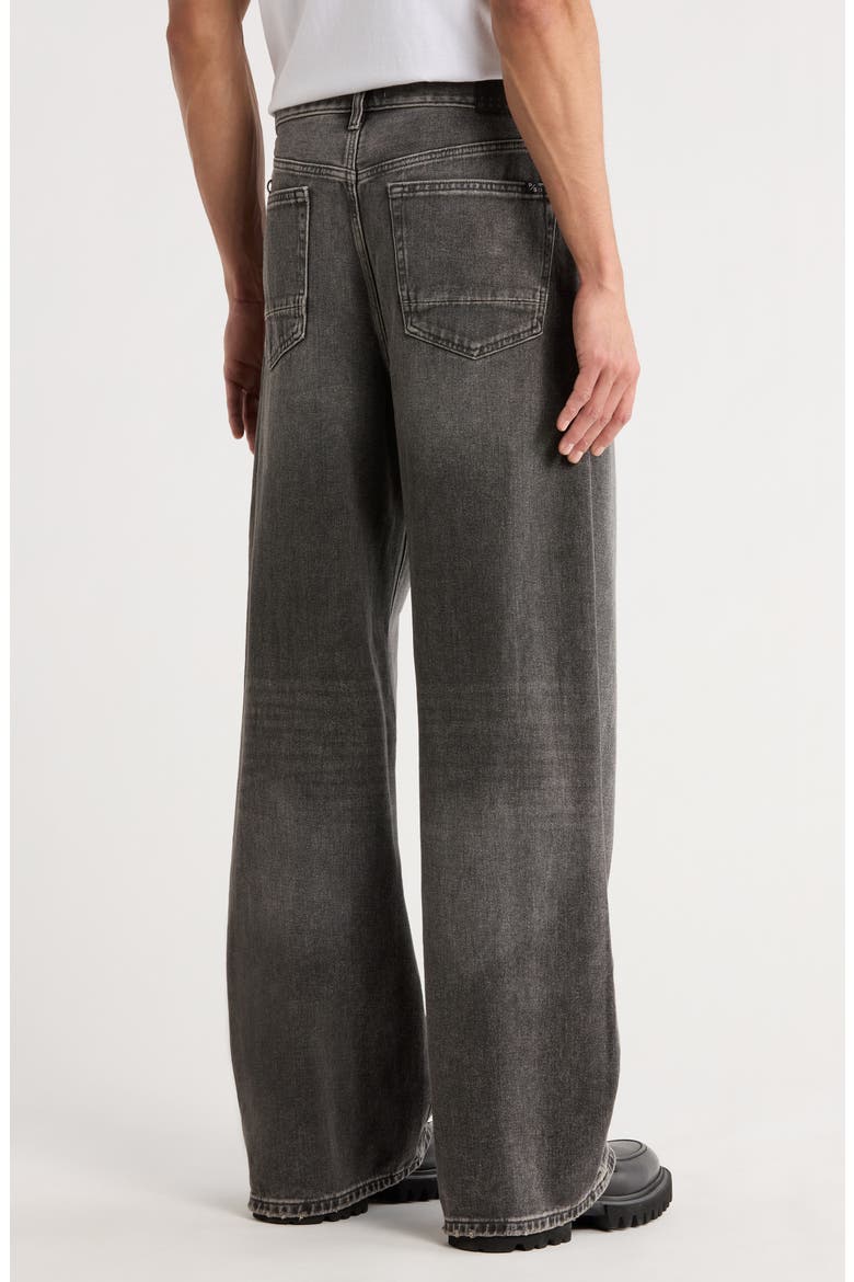 Sawyer Straight Leg Jeans, Alternate, color, GREY