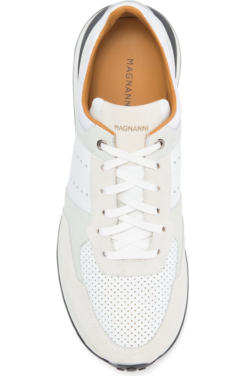 Magnanni Perforated Low Top Sneaker, Alternate, color,