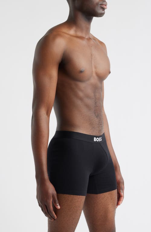 Hugo Boss 3-pack Boss One Boxer Briefs In Multi