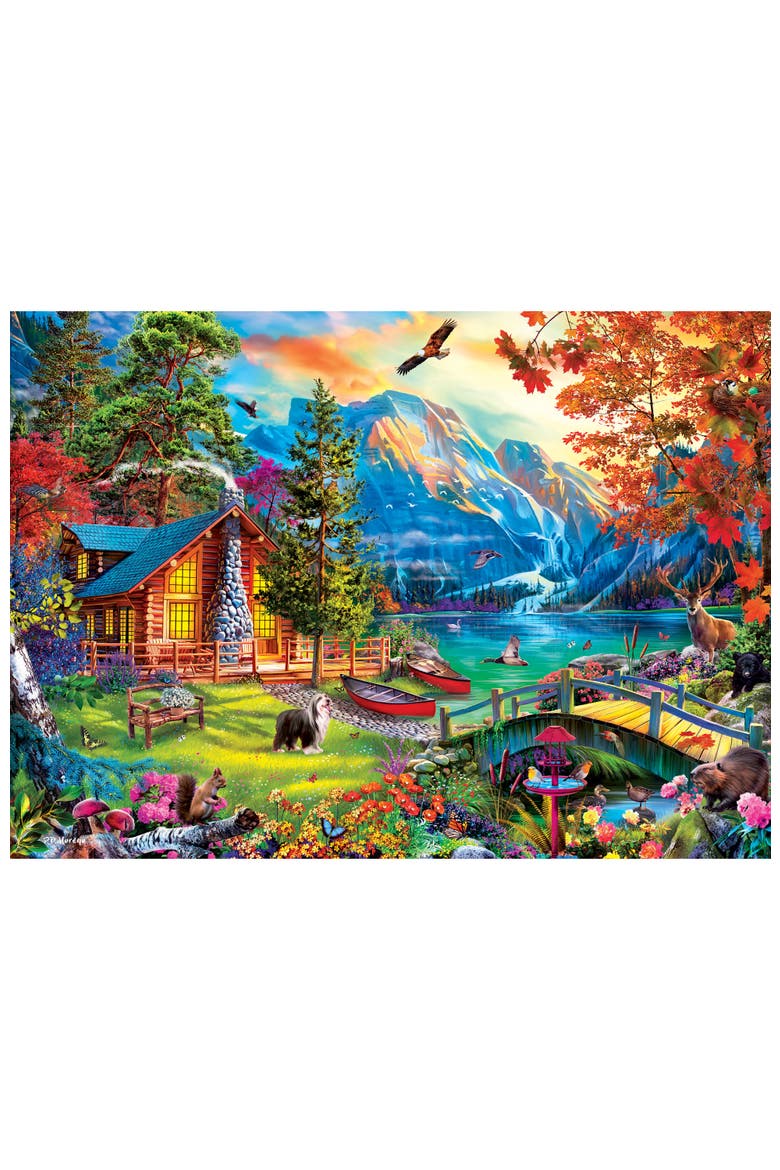 Soaring Sunset 1000 Piece Jigsaw Puzzle, Alternate, color, Multicolor