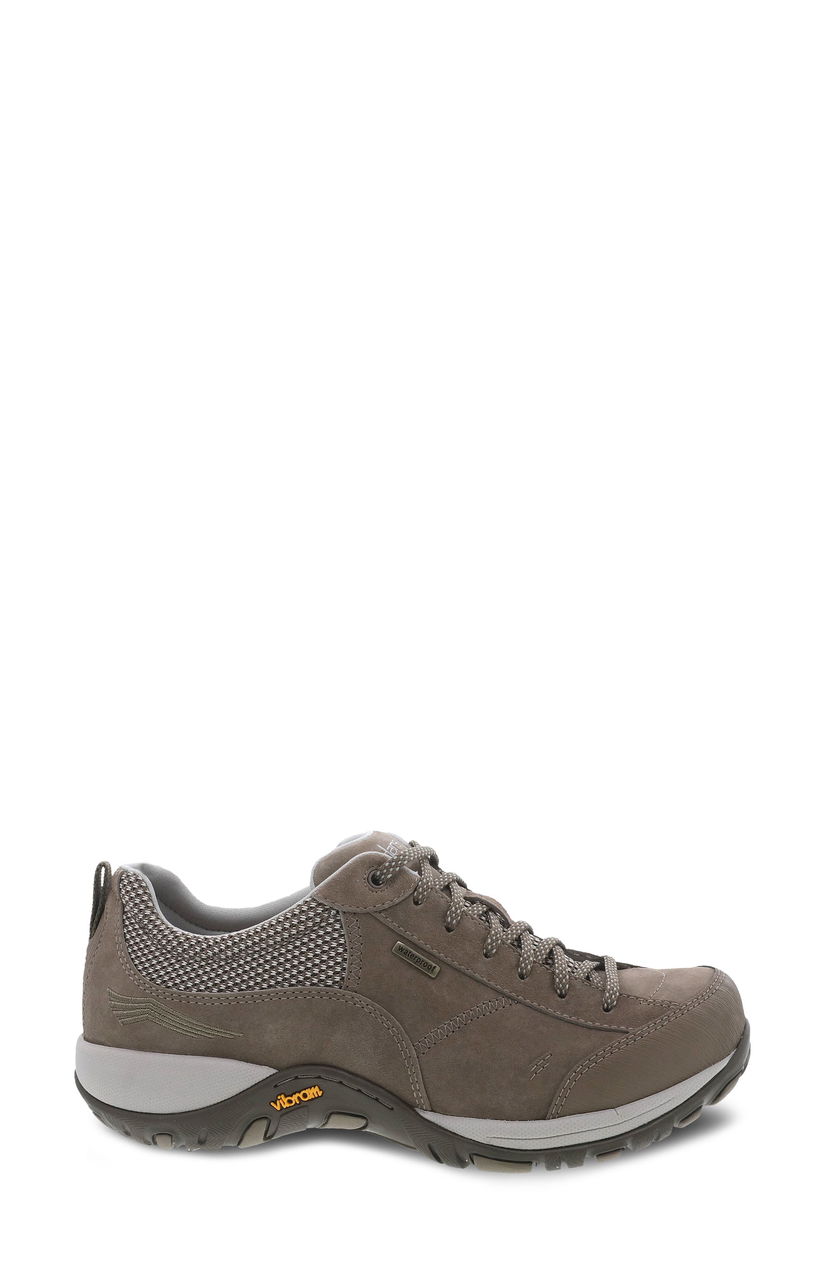 'Paisley' Waterproof Sneaker, Alternate, color, DARK WALNUT