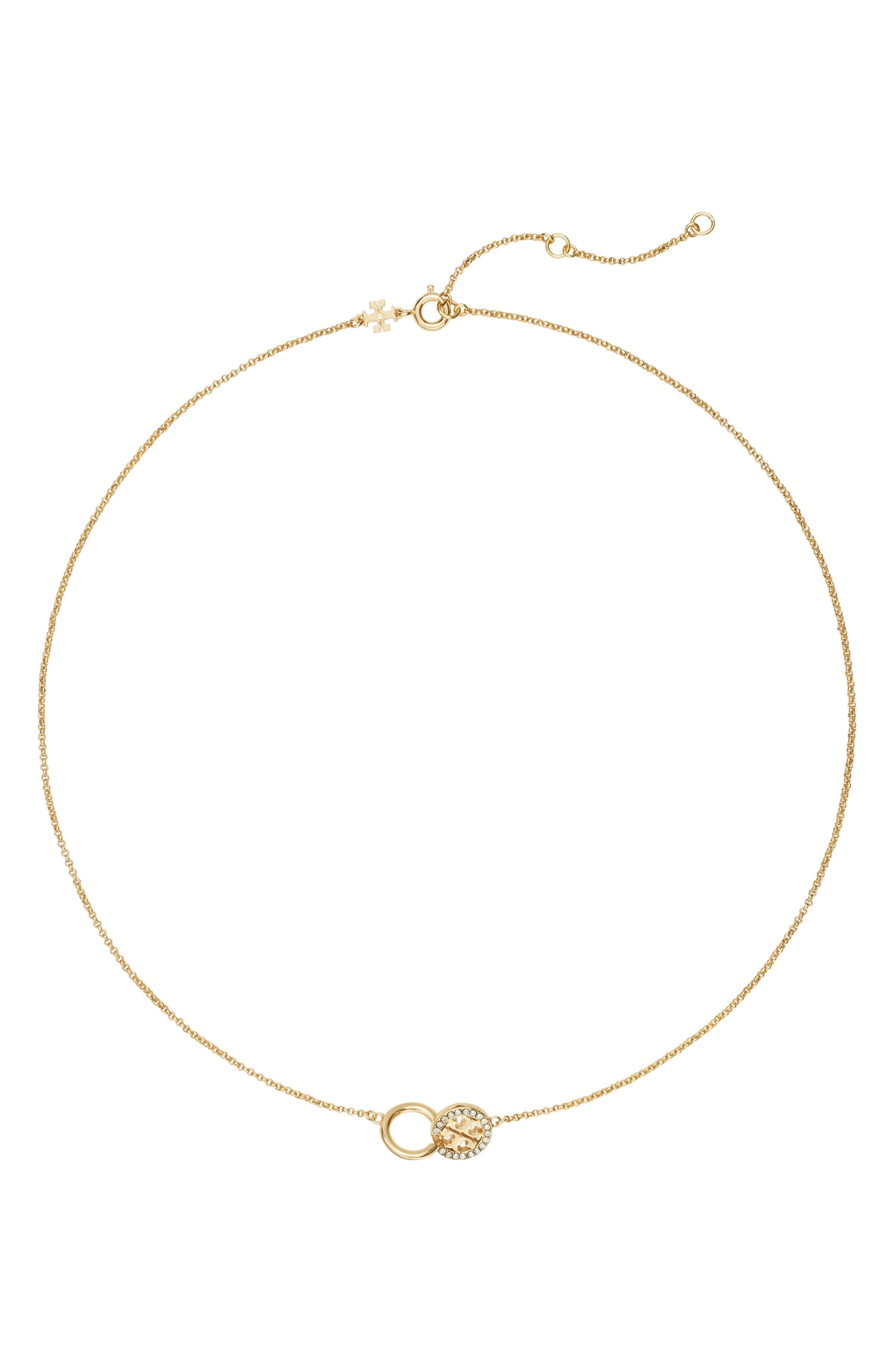 selected TORY GOLD / CRYSTAL