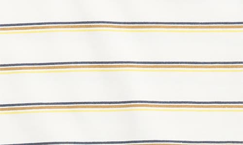 Original Penguin Kids' Striped T-shirt, Jacket & Pull-on Pants Set In Gold
