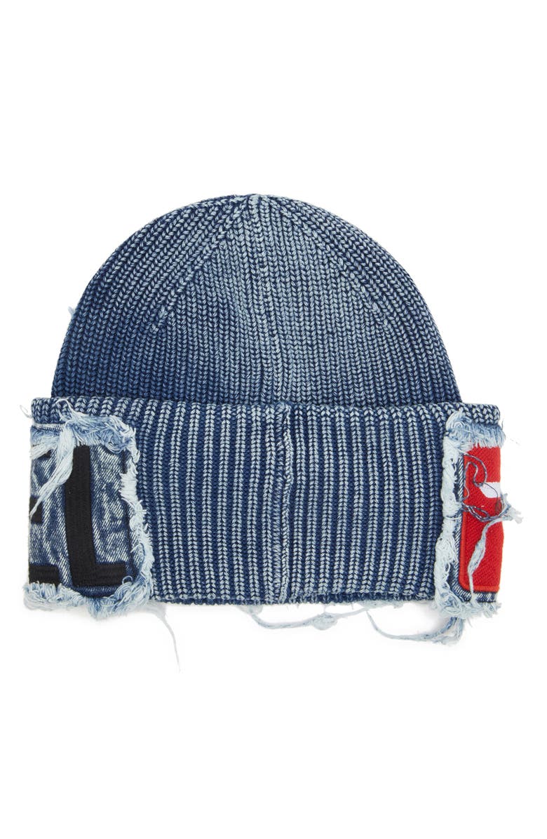 DIESEL<sup>®</sup> K-Frok Fray Cuff Beanie, Alternate, color, 