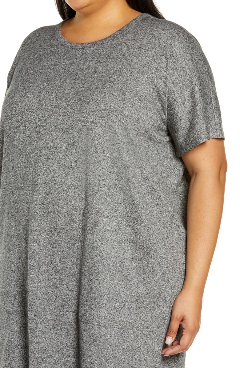 Eileen Fisher Organic Cotton & Hemp T-Shirt Dress | Nordstrom Eileen Fisher Organic Cotton & Hemp T-Shirt Dress | Nordstrom