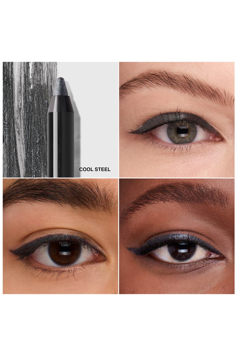 24 Hour Kajal Eyeliner Waterproof, Alternate, color, COOL STEEL