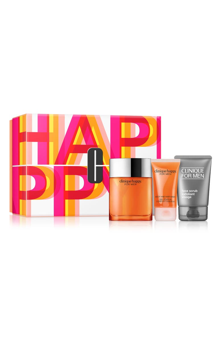 Clinique Happy for Him Men's Fragrance Set (Limited Edition) USD $117 Value, Alternate, color,