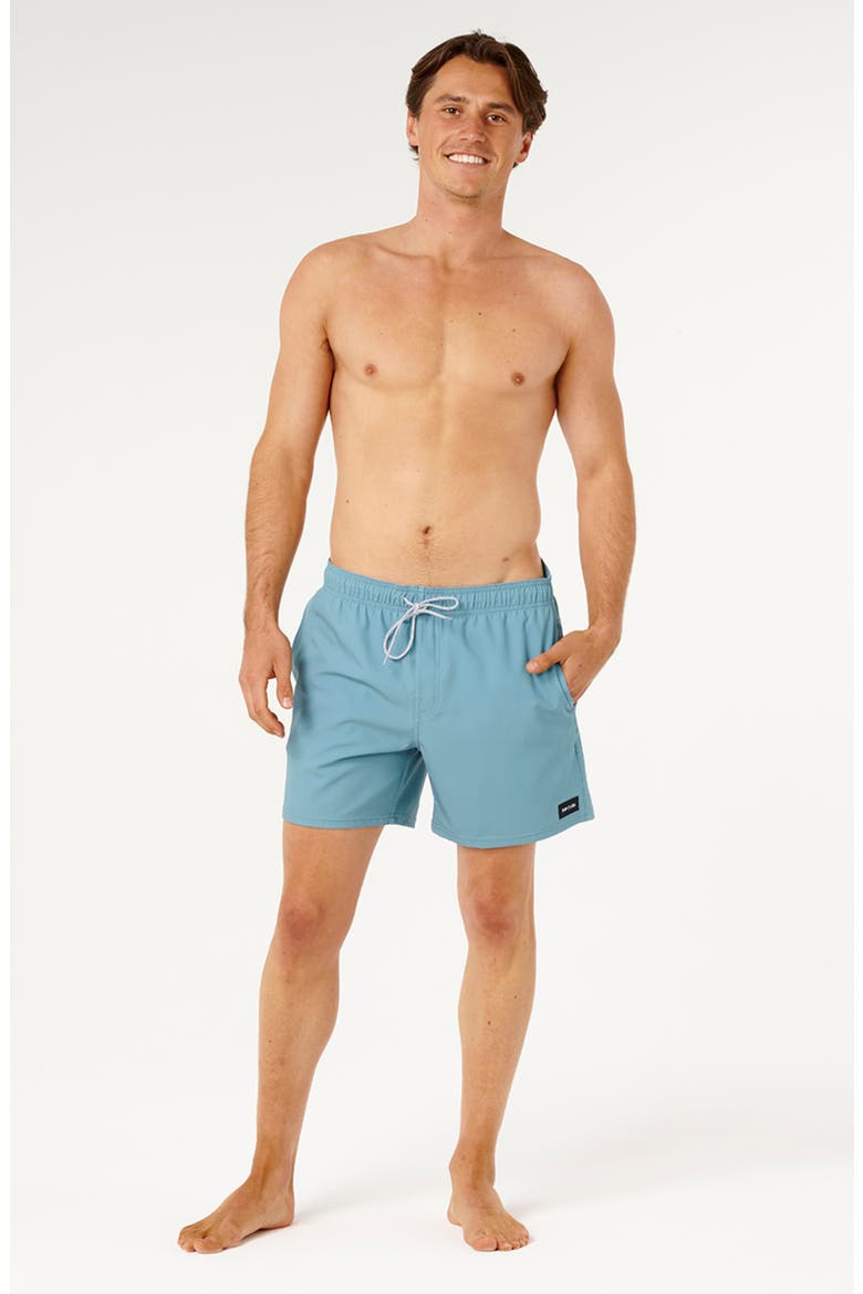 Offset Daily 16 Volley Swim Trunks, Alternate, color, BLUE LAGOON