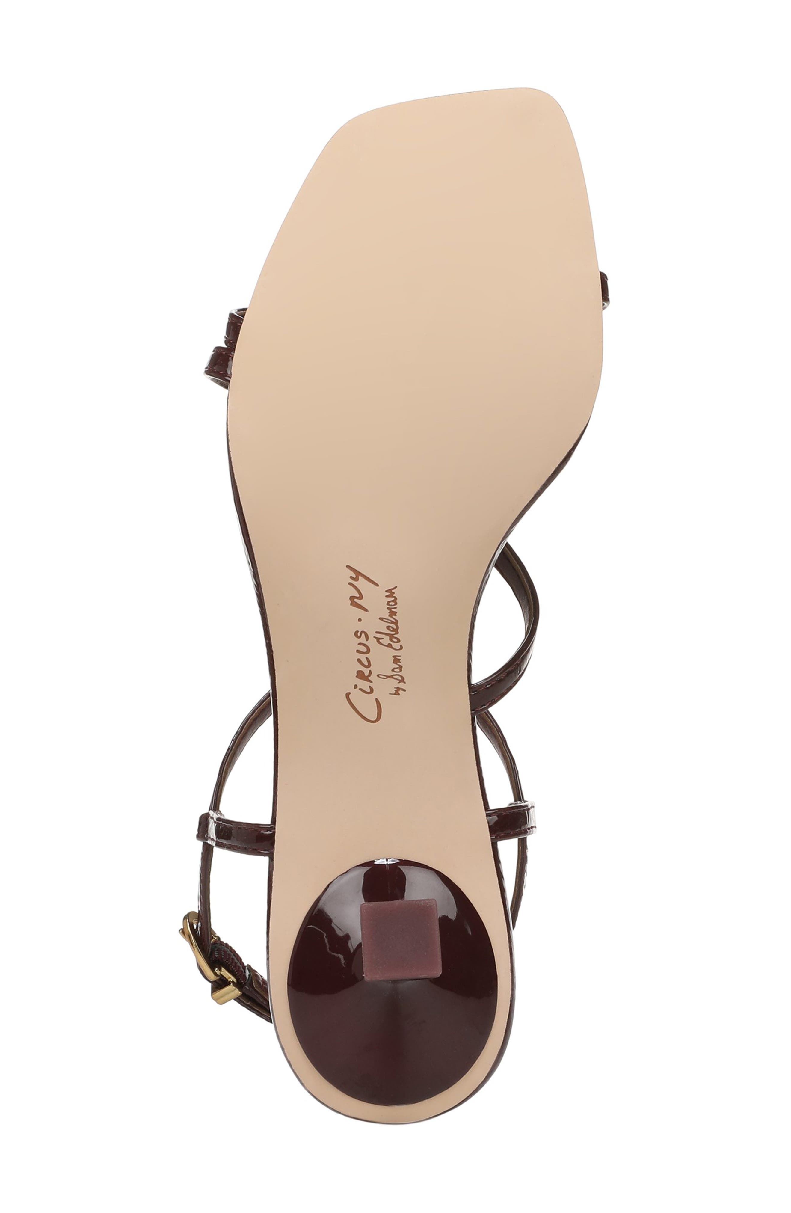 Circus NY by Sam Edelman Jaida Strappy Sandal, Alternate, color, Spiced Plum