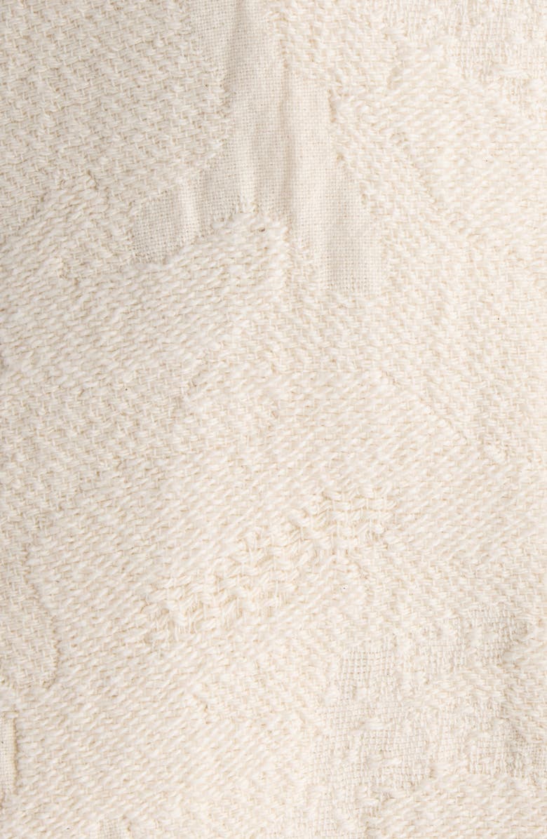 Isabel Marant Étoile Uadie Cotton Jacquard Jacket, Alternate, color, Ecru