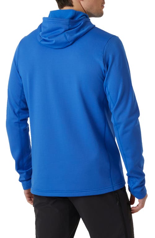 Helly Hansen Versalite Fleece Hooded Jacket In Blue