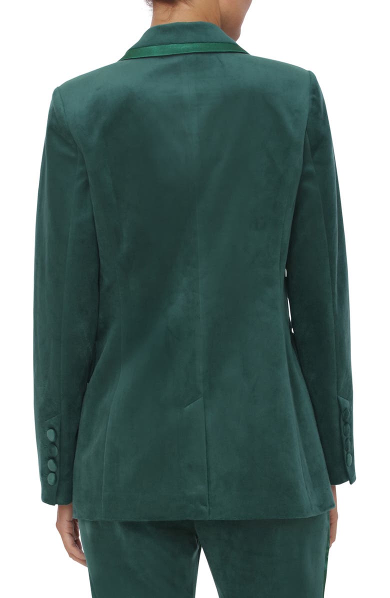 Avec Les Filles Faux Suede Tuxedo Jacket, Alternate, color,