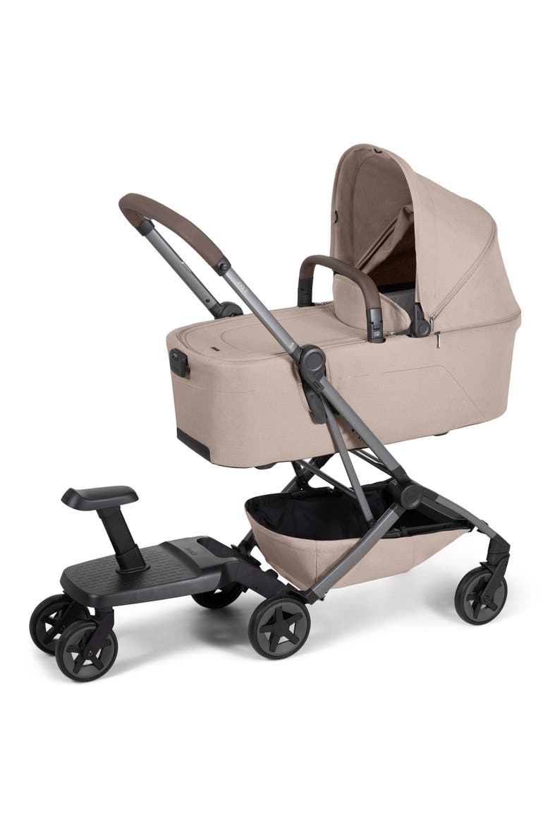 Footboard With Seat for Aer2 Stroller, Alternate, color, BLACK