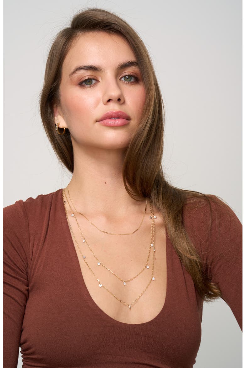  Diamond By The Yard Necklace, Alternate, color, 18K YELLOW GOLD
