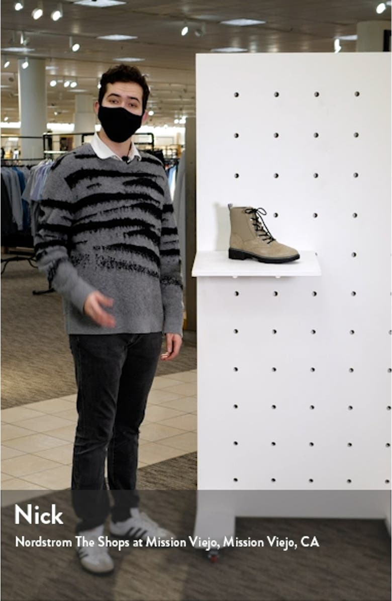 Hudson Combat Boot, sales video thumbnail