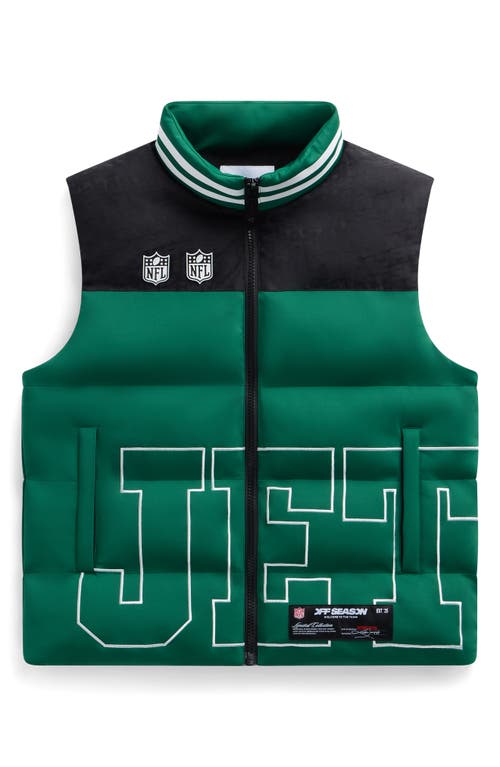 Off Season Unisex Team Puffer Vest in Jets  product