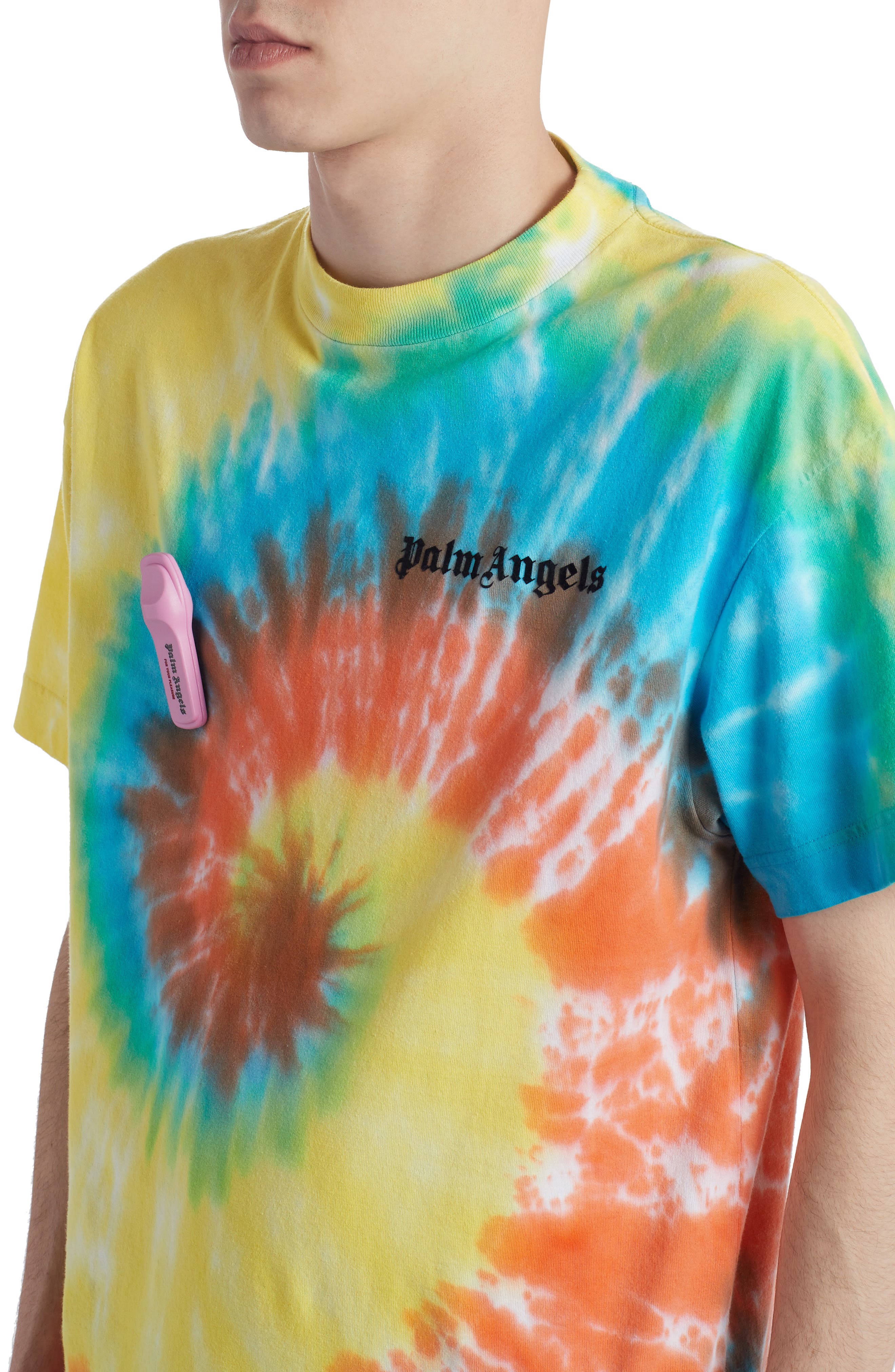 palm angels tie dye t shirt