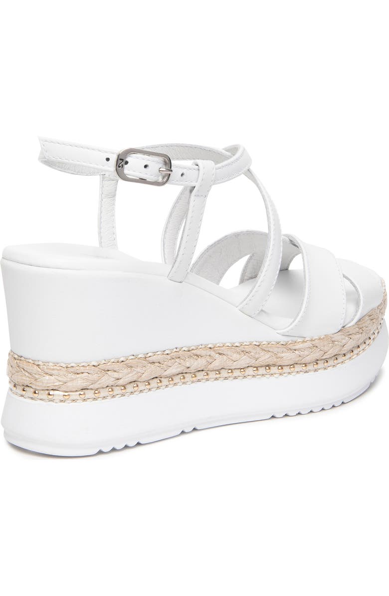 NeroGiardini Ankle Strap Platform Wedge Sandal, Alternate, color,