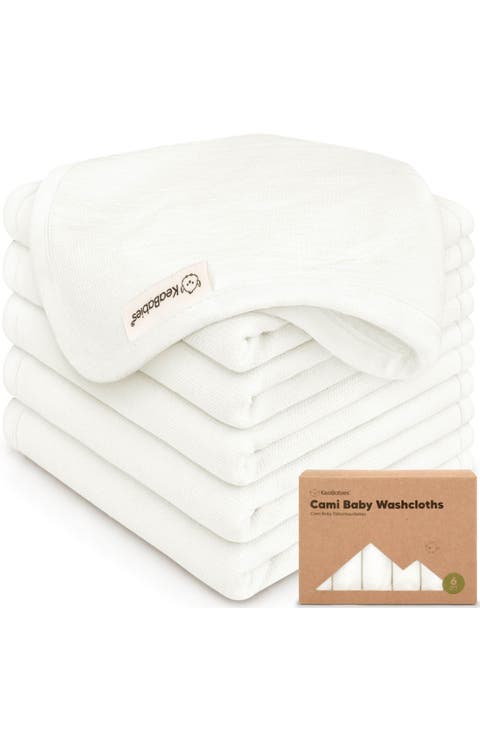 6-Pack Cami Baby Washcloths
