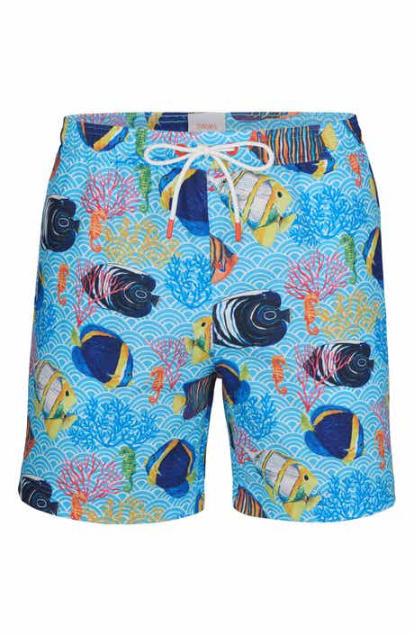 Paros Printed Swim Trunks