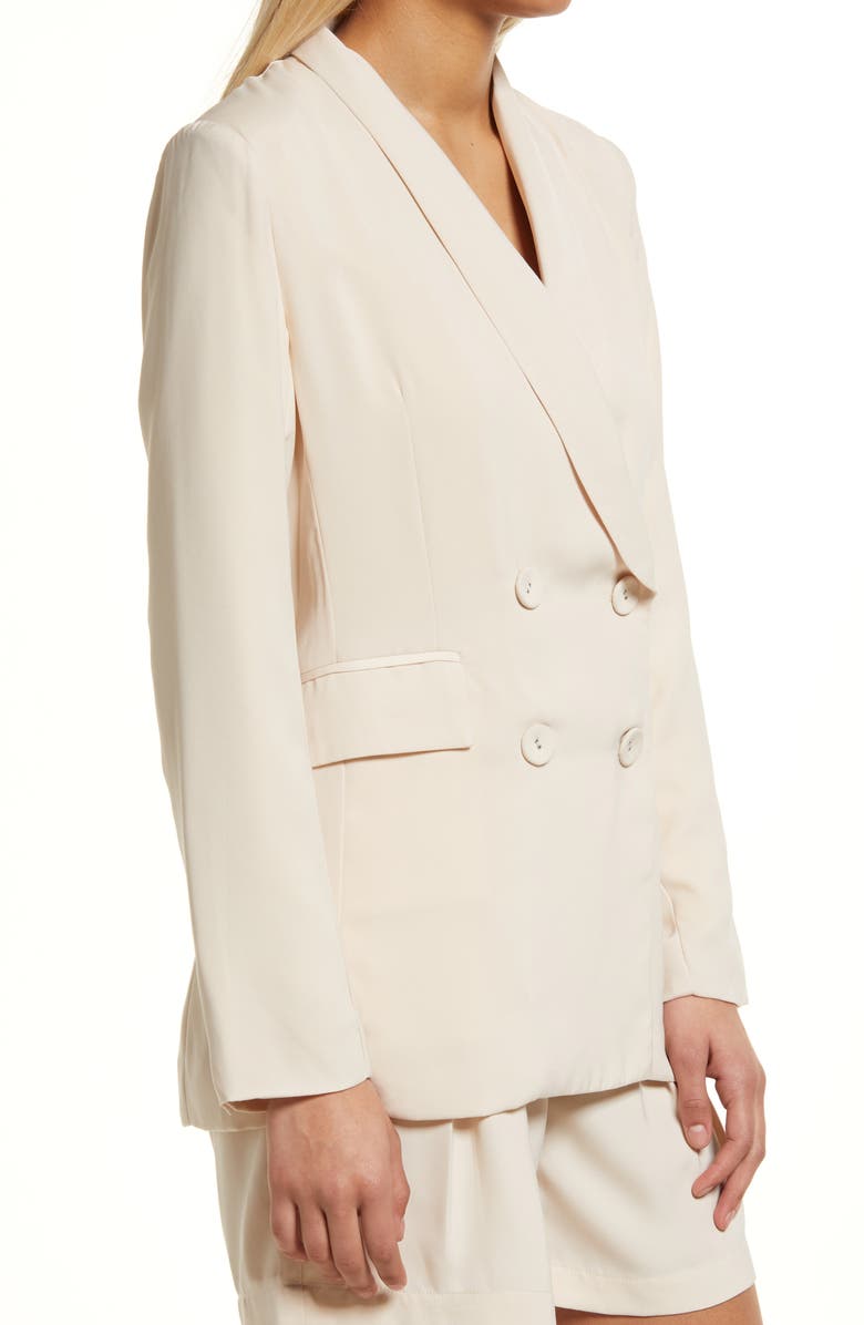 4SI3NNA Kaya Double Breasted Blazer, Alternate, color, 