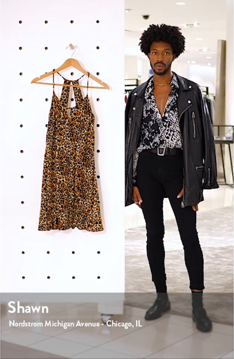 Tiger's Eye Minidress, sales video thumbnail