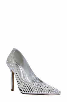 Naos Crystal Pointed Toe Pump