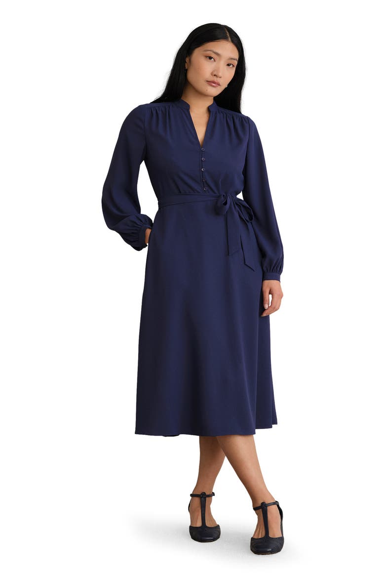 Lettie Dress, Main, color, Midnight Navy