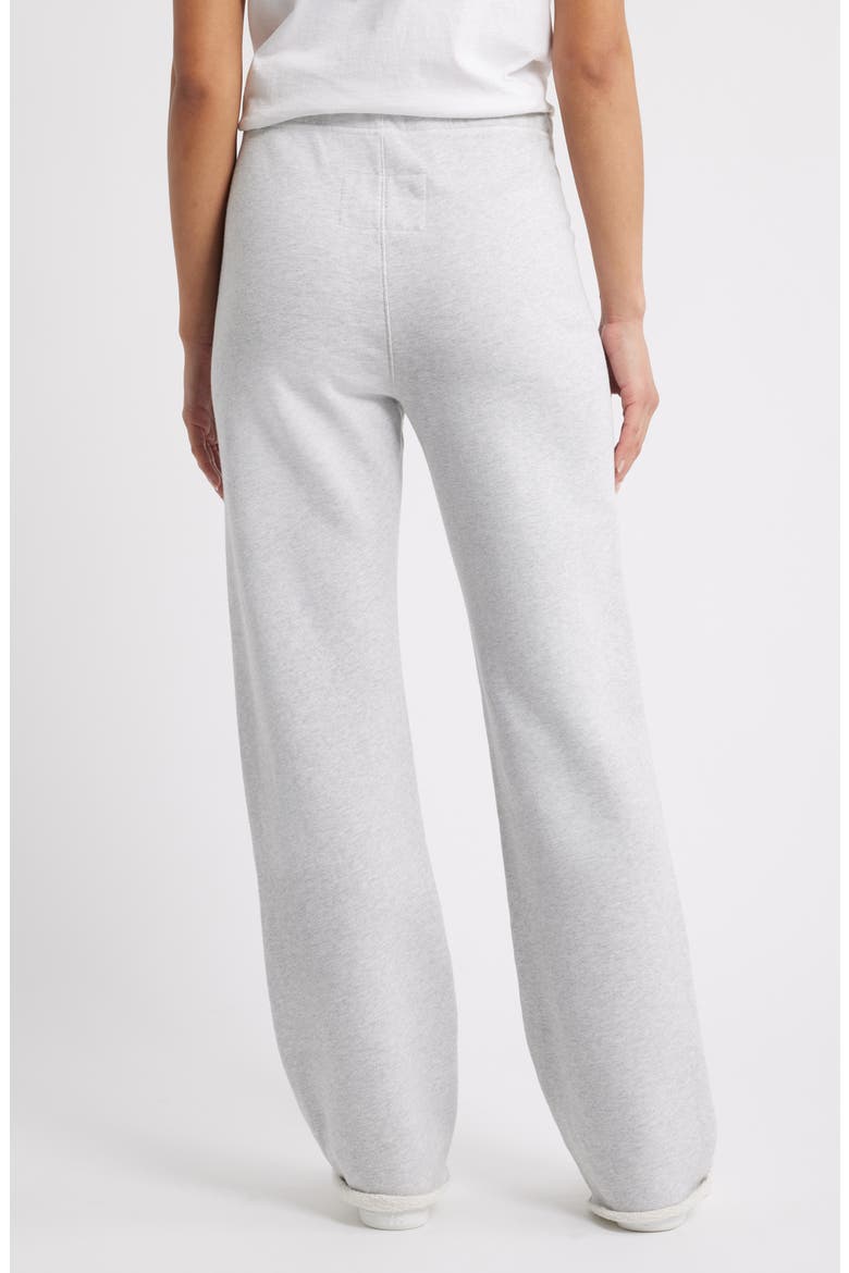 Catherine Cotton Sweatpants, Alternate, color, GRAY MELANGE