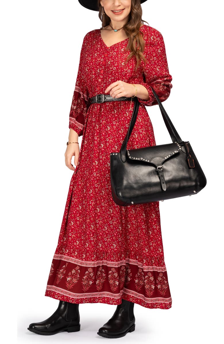 OLD TREND Monarda Genuine Leather Minimal Everyday Shoulder Bag, Alternate, color, Black