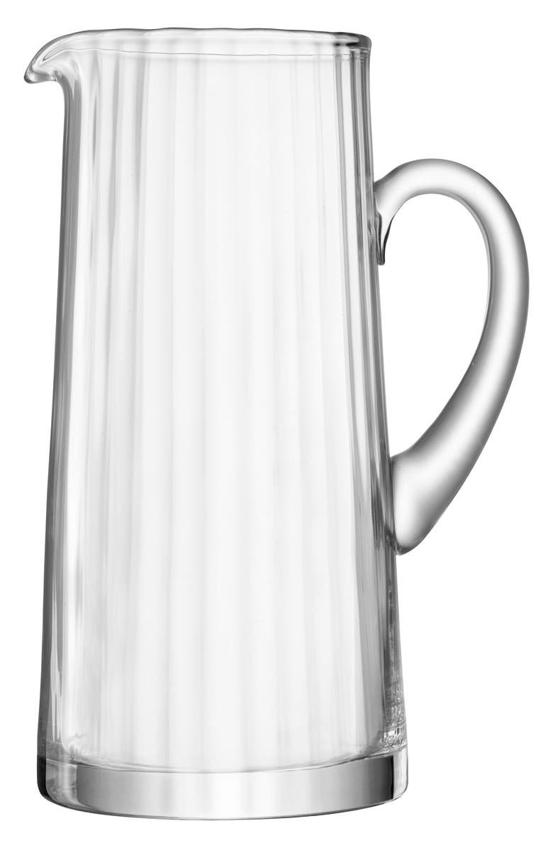 LSA Aurelia 64-Ounce Pitcher, Main, color, Clear