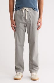 Lucky Brand Organic Cotton Dobby Drawstring Waist Pants
